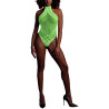 Ouch! Glow Body Filet Dos nu Vert Fluo